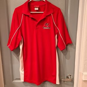 Tampa Bay buccaneer NFL  brand men's polo shirt size large